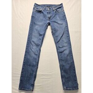 Levi's 511 Slim Fit Jeans Tag 32-34 Blue Stretch Denim Casual Everyday Modern